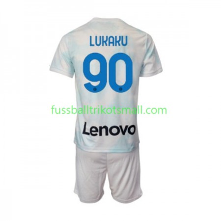 Fußballtrikots Inter Mailand Romelu Lukaku 90 Kinder 2022-2023 Kurzarm Auswärts-trikot kaufen